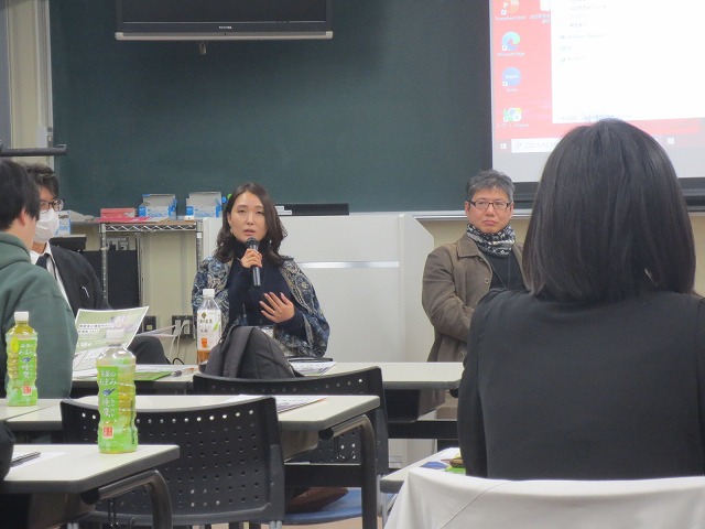 同窓生と現役学生の交流会2023の様子(5)