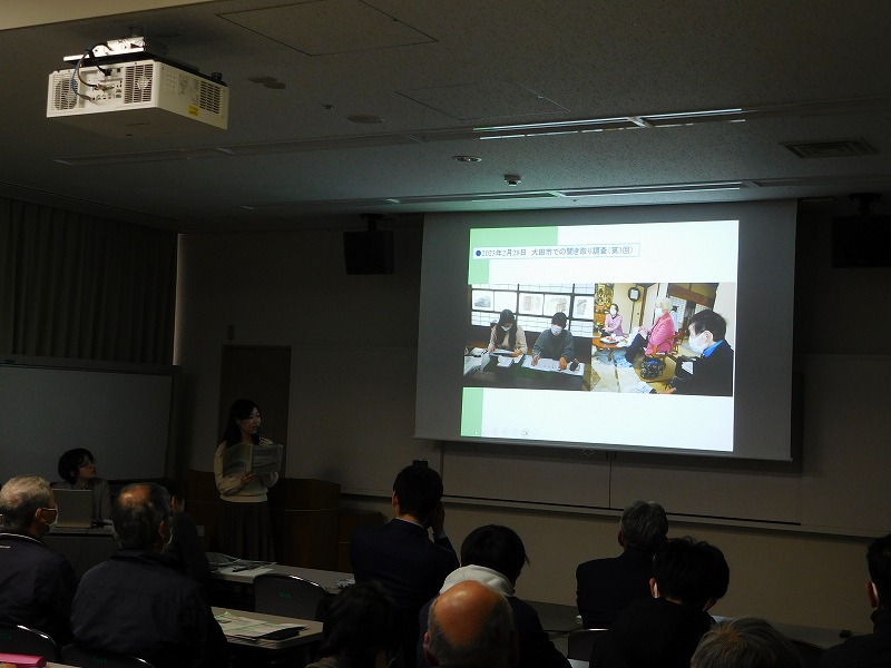 R6.3.9 「硫黄島からの手紙～大田市出身の戦没者・遺族の思い～」当日の様子２